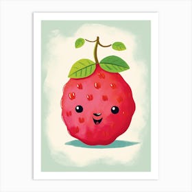 Friendly Kids Raspberry 2 Art Print