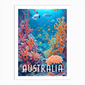 Australia Great Barrier Reef Queensland Art Print