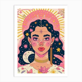 Tarot Card 1 Art Print