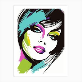 Portrait Of A Woman 609 Art Print