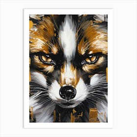 Fox Art 5 Art Print