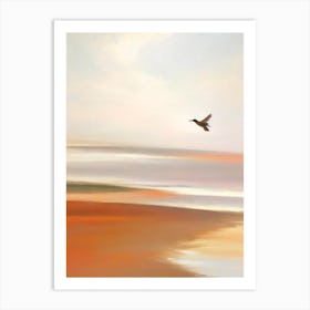 Chesil Beach, Dorset Neutral 1 Art Print