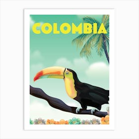 Toucan In Colombia Art Print