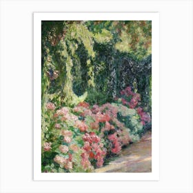 Claude Monet Garden 1 Art Print