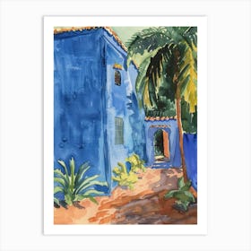 Blue House 7 Art Print