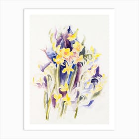 Small Daffodils (ca. 1914), Charles Demuth Art Print