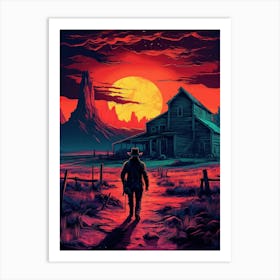 Red Dead Redemption 20 Art Print