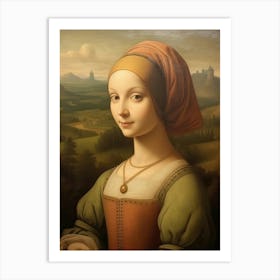 Young Lady Art Print