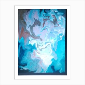 Abstract 7 By Binod Dawadi Art Print