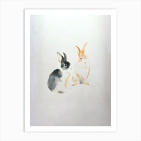 Chinese New Year Of The Rabbit 3 Art Print