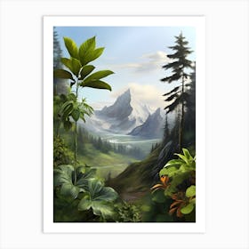 Landscape Painting Art Print