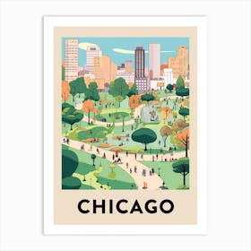 Chicago Travel Poster 27 Art Print