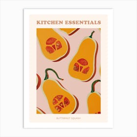 Butternut Squash Pastel Poster 2 Art Print