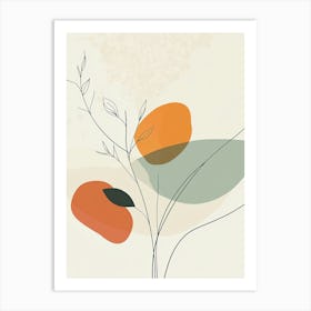 Abstract Flower 57 Art Print