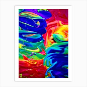 Abstract - Abstract Stock Videos & Royalty-Free Footage 1 Art Print