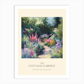 Cottage Garden Poster English Oasis 1 Art Print