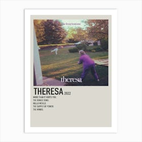 The Front Bottoms Theresa Theresa 2022 Poster 1 Art Print