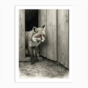 Red Fox Art Print