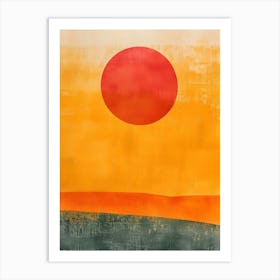 Sunset 2 Art Print