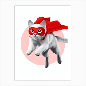 Supercat Art Print