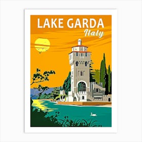 Lake Garda Italy Art Print