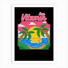 Vitamin Sea 2 Art Print