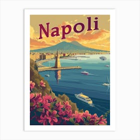 Naples Art Print