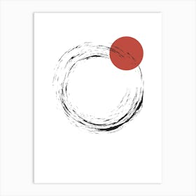 Zen Circle Art Print