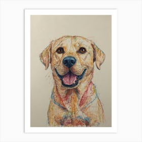 Labrador Retriever 1 Art Print