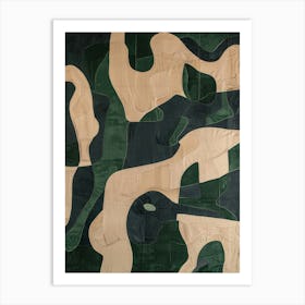 Camouflage Art Print
