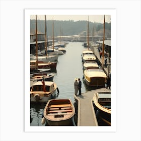 The Old Marina ~Reimagined 33 Art Print