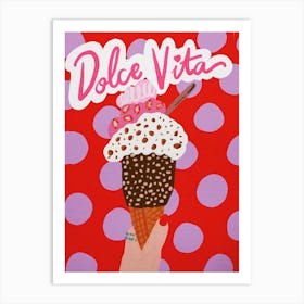 Dolce Vita 1 Art Print