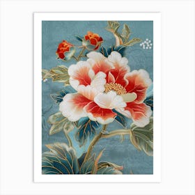 Chinese Flower Painting 67 Art Print