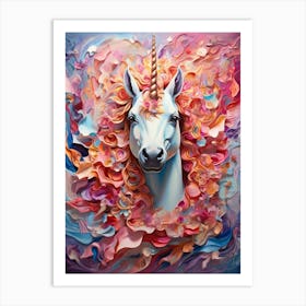 Unicorn 28 Art Print