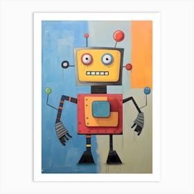 Robot 2 Art Print