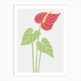 Hibiscus Flower Art Print