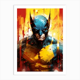 Wolverine Painting Art Print