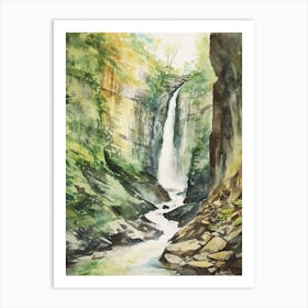 Waterfall 24 Art Print