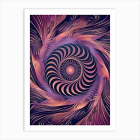 Abstract Psychedelic Design Art Print