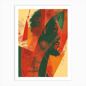 Man With A Beard 1 Art Print