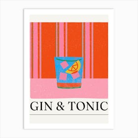 Gin And Tonic 1 Art Print