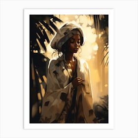 African Woman 5 Art Print