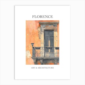 Florence Travel And Architecture Poster 4 Art Print