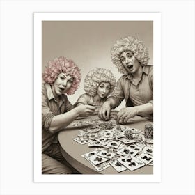 Sex And Gambling Art Print