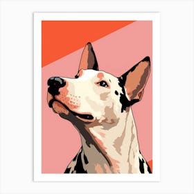 Bull Terrier 4 Art Print