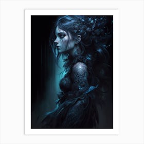 Subtle Darkness Art Print