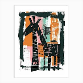 Giraffe 127 Art Print