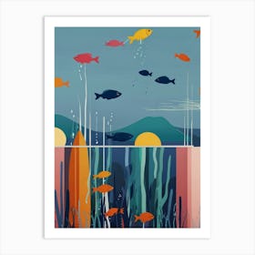 Fish In The Sea Art Print