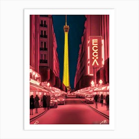 Paris Art Deco 2 Art Print