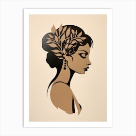 Portrait Of A Woman 33 Art Print